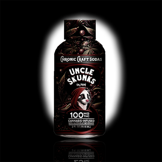 100 Mg D9 | Dr. Pepe | Uncle Skunks | 2oz | Chronic Craft Shots