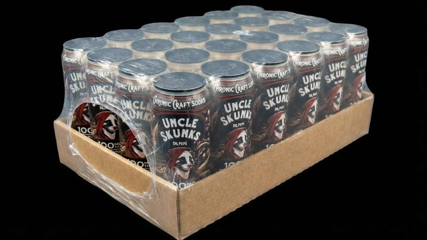Dr Pepe | 100 mg | 12oz Chronic Craft Soda