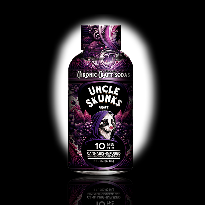 10mg | Grape | Uncle Skunks | 2oz | Chronic Craft Soda