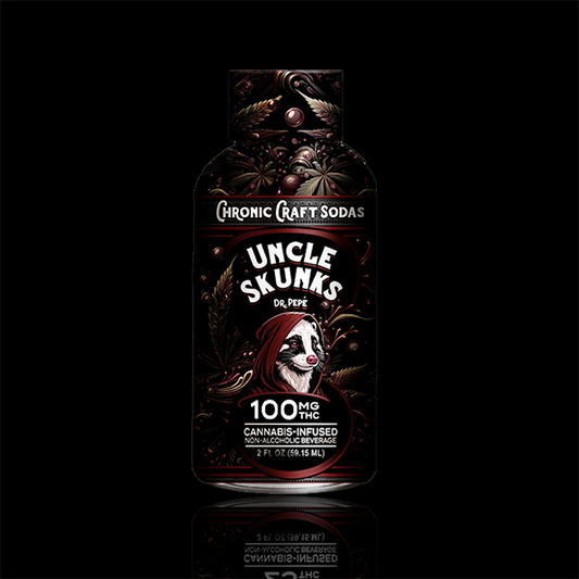 100 Mg D9 | Dr. Pepe | Uncle Skunks | 2oz | Chronic Craft Shots