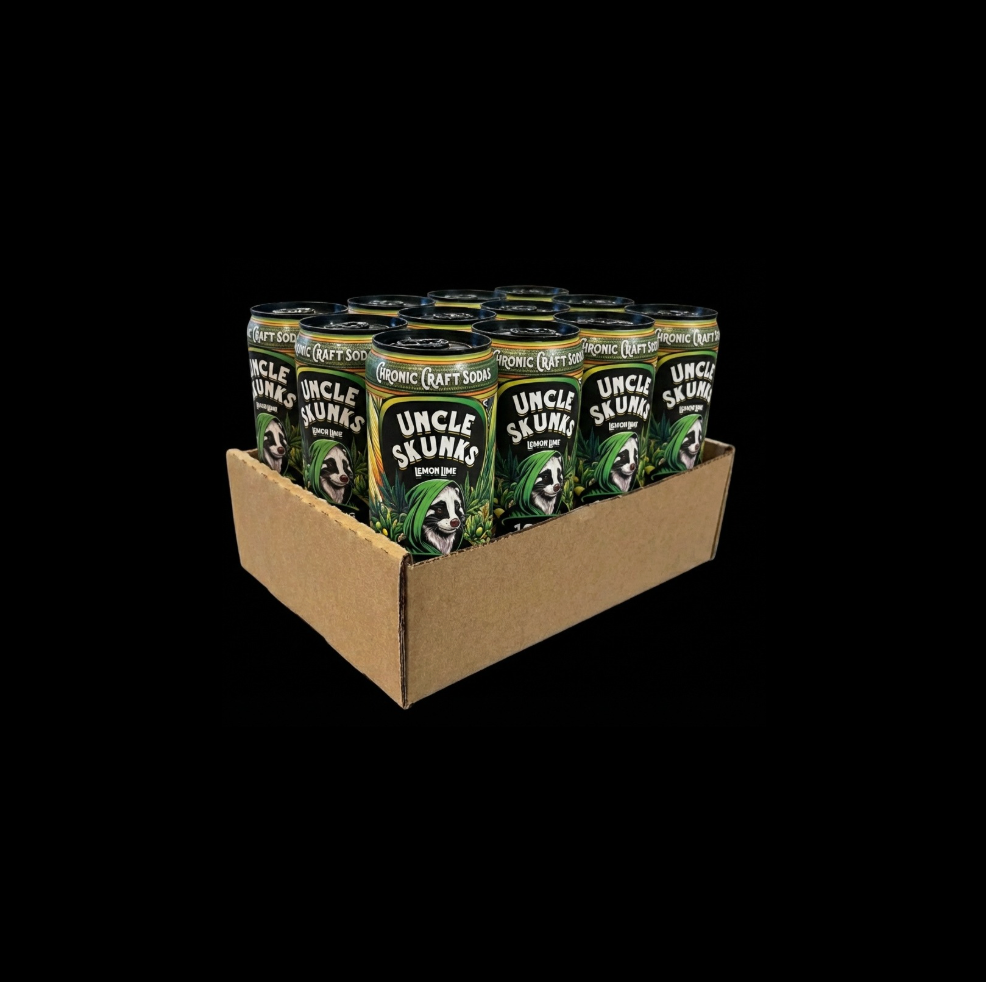Lemon Lime | 100mg | 12oz Chronic Craft Soda