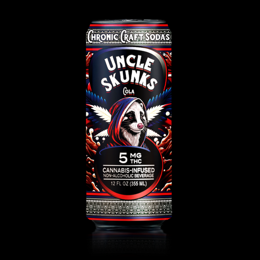 5mg | Cola | Uncle Skunks | 12oz | Chronic Craft Soda