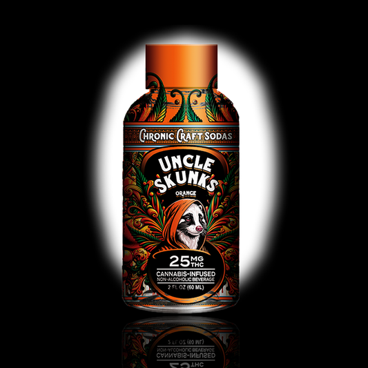 25mg | Orange | Uncle Skunks | 2oz | Chronic Craft Soda
