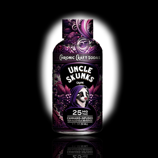 25mg | Grape | Uncle Skunks | 2oz | Chronic Craft Soda