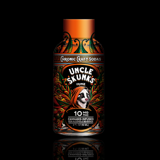 10mg | Orange | Uncle Skunks | 2oz | Chronic Craft Soda