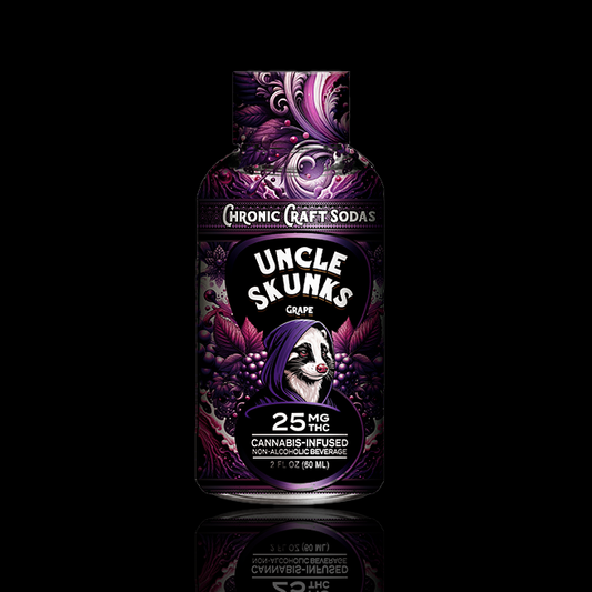25mg | Grape | Uncle Skunks | 2oz | Chronic Craft Soda