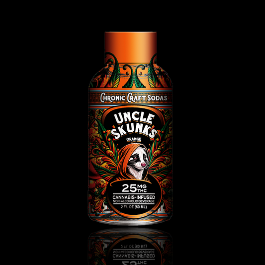 25mg | Orange | Uncle Skunks | 2oz | Chronic Craft Soda